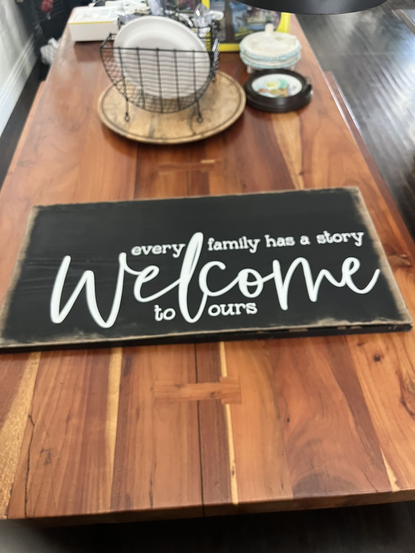 Wood Sign