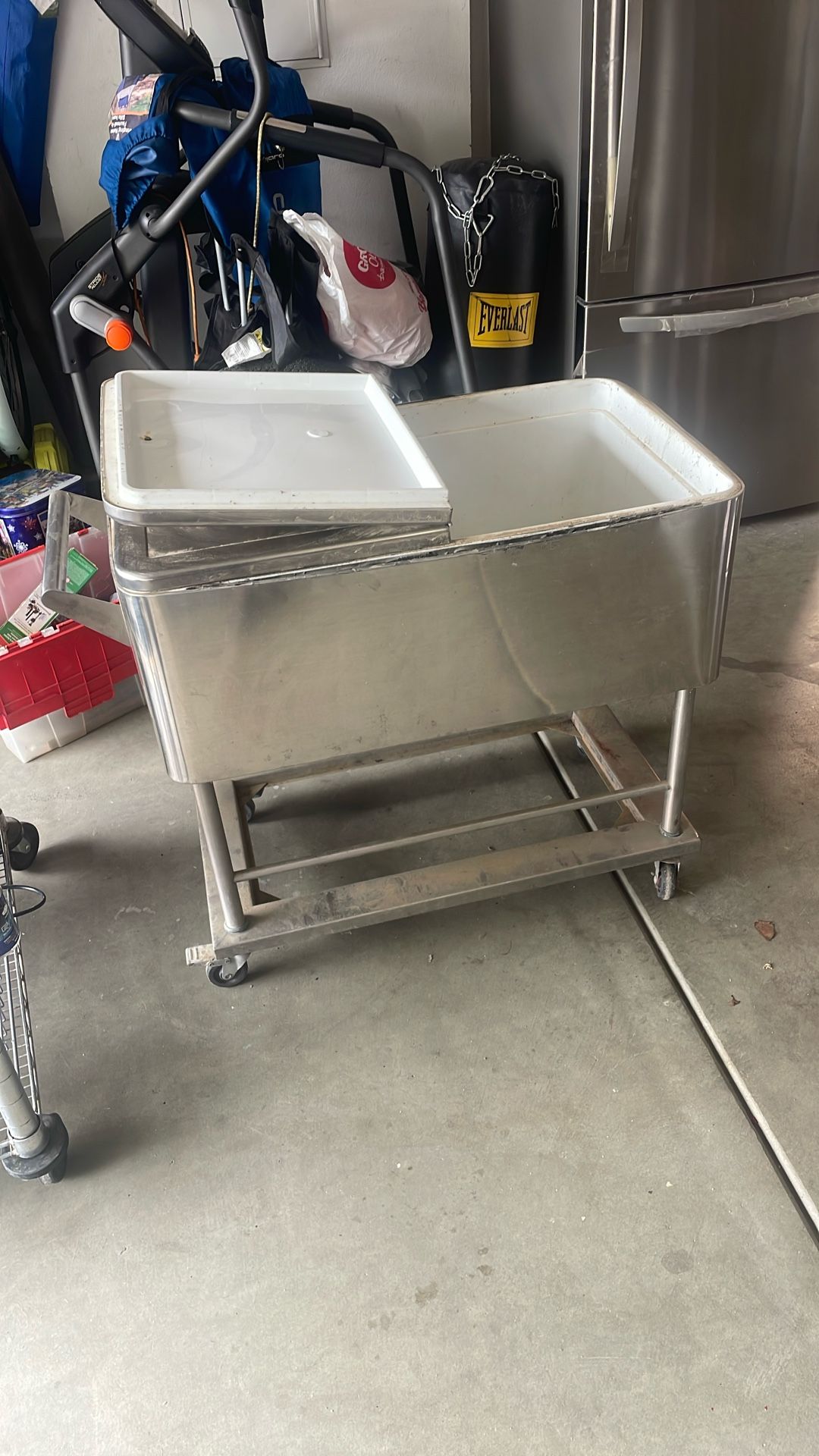 Large Rolling Cooler