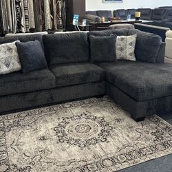 Dark Gray Sectional 
