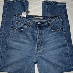 Women’s Levi’s Ribcage Straight Ankle Jeans