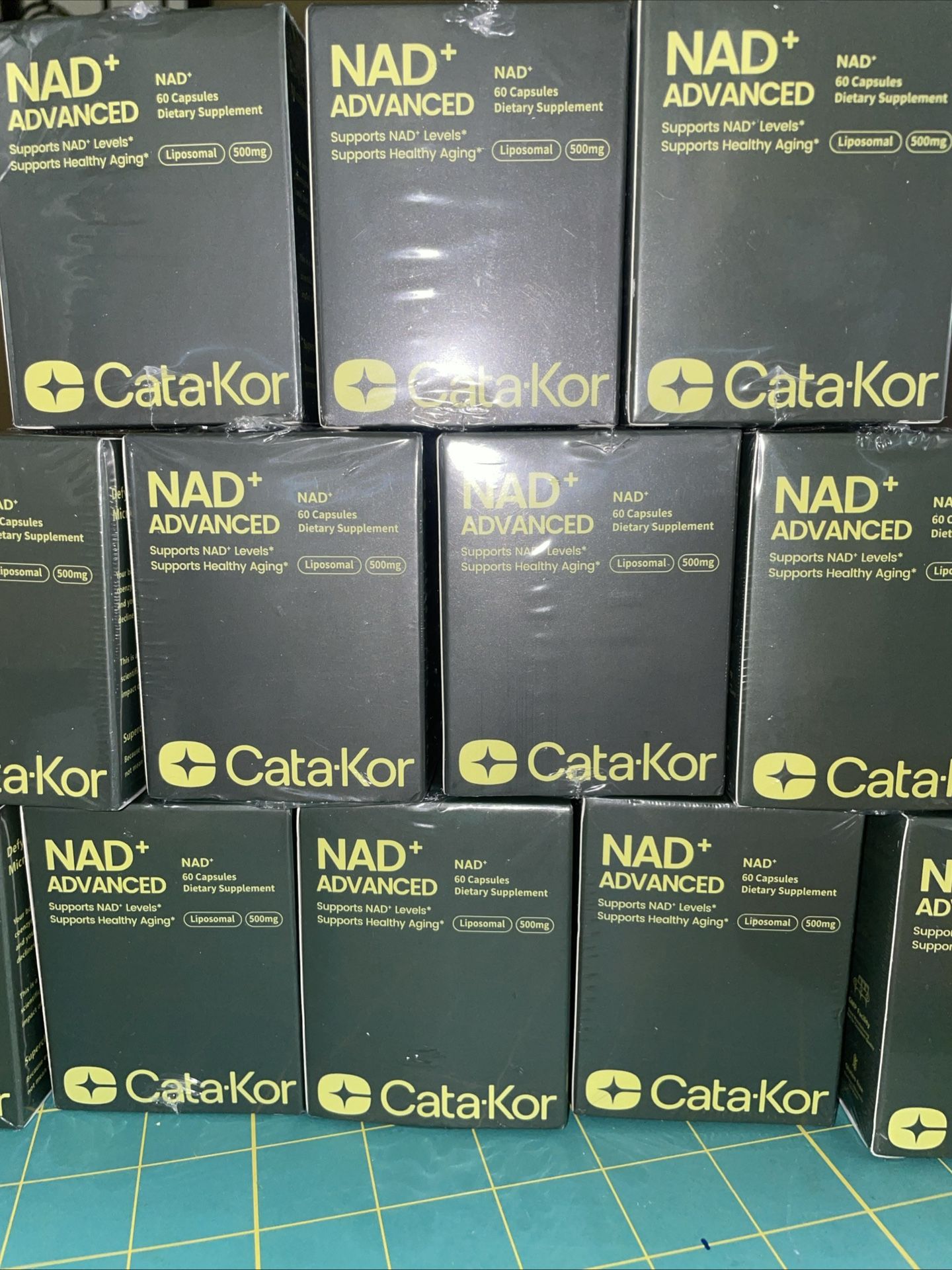 Cata-Kor NAD+ Advanced - NAD+ Supplement for Skin Aging Support, Energy