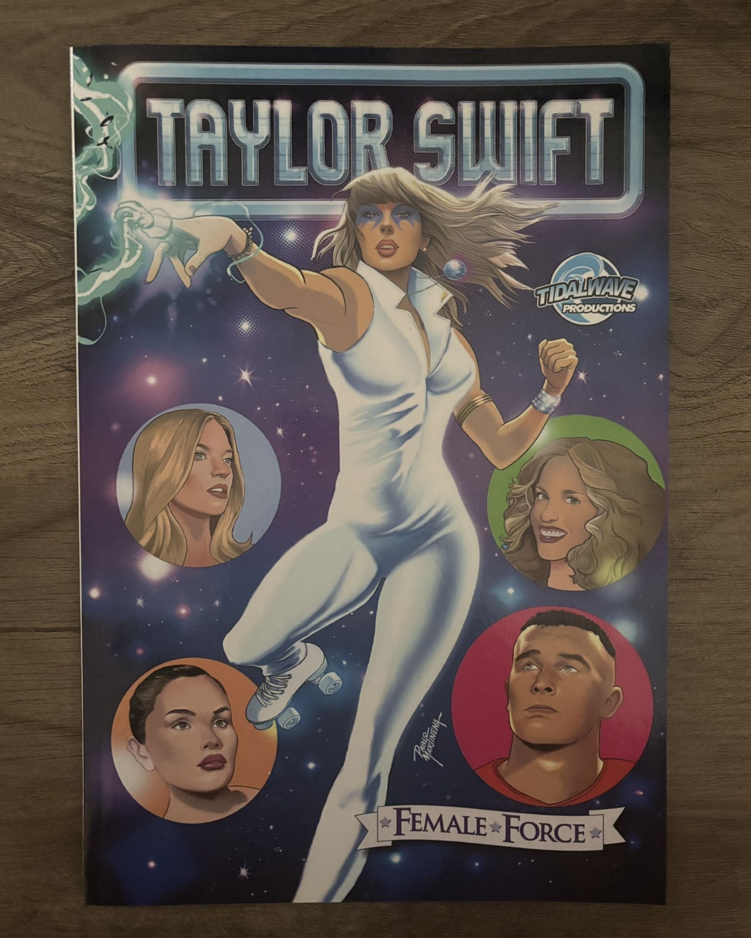 Taylor Swift Comic Book - Female Force Dazzler Homage Variant Swifties NEW