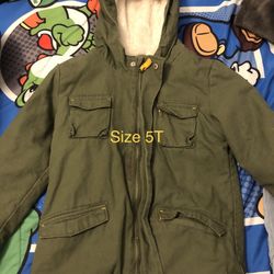 Boys Olive Jacket
