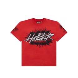 Hellstar Records T-Shirt Red (SIZE M)