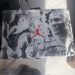 Air Jordan 1 High Tops Size 10.5 Black Yellow Basketball Sneakers Rubber Sole