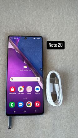 Samsung Note 20 5G. Like New And Unlocked!