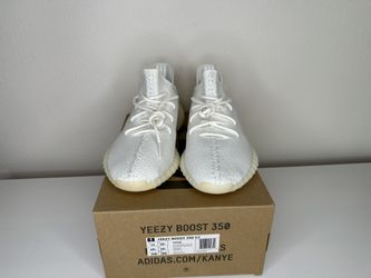 YEEZY 350 V2 CREAM WHITE TRIPPLE WHITE DS NEW SIZE 11