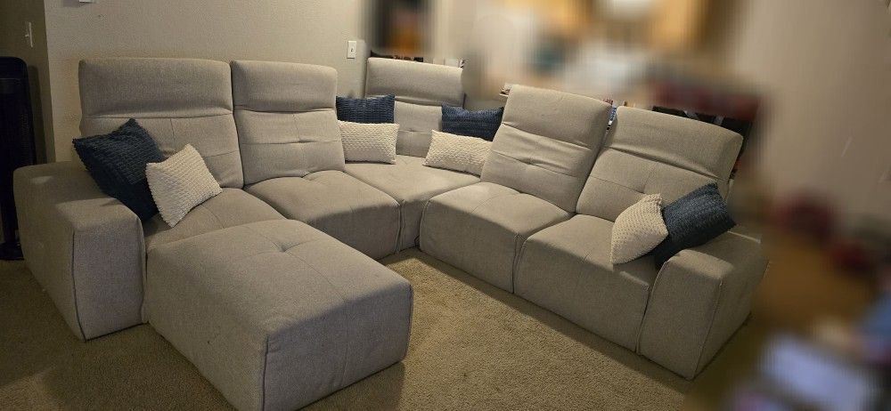 Light Grey Sectional Sofa