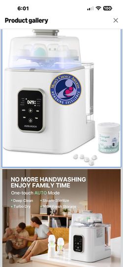 Baby bottle washer