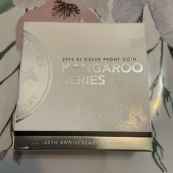 2013 Kangaroo Series $1 SILVER proof