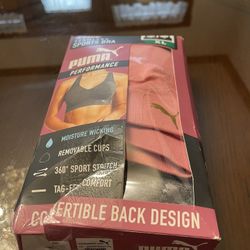 Sport Bra, Color, Pink In Great Puma sport bra, color, pink in great