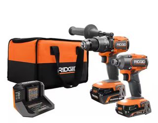 RIDGID 18V Drill and Impact Driver Combo Kit
