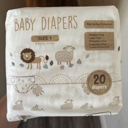 Size 1 Diapers 