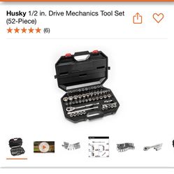 Husky 1/2 in. Drive Mechanics Tool Set (52 Piece )