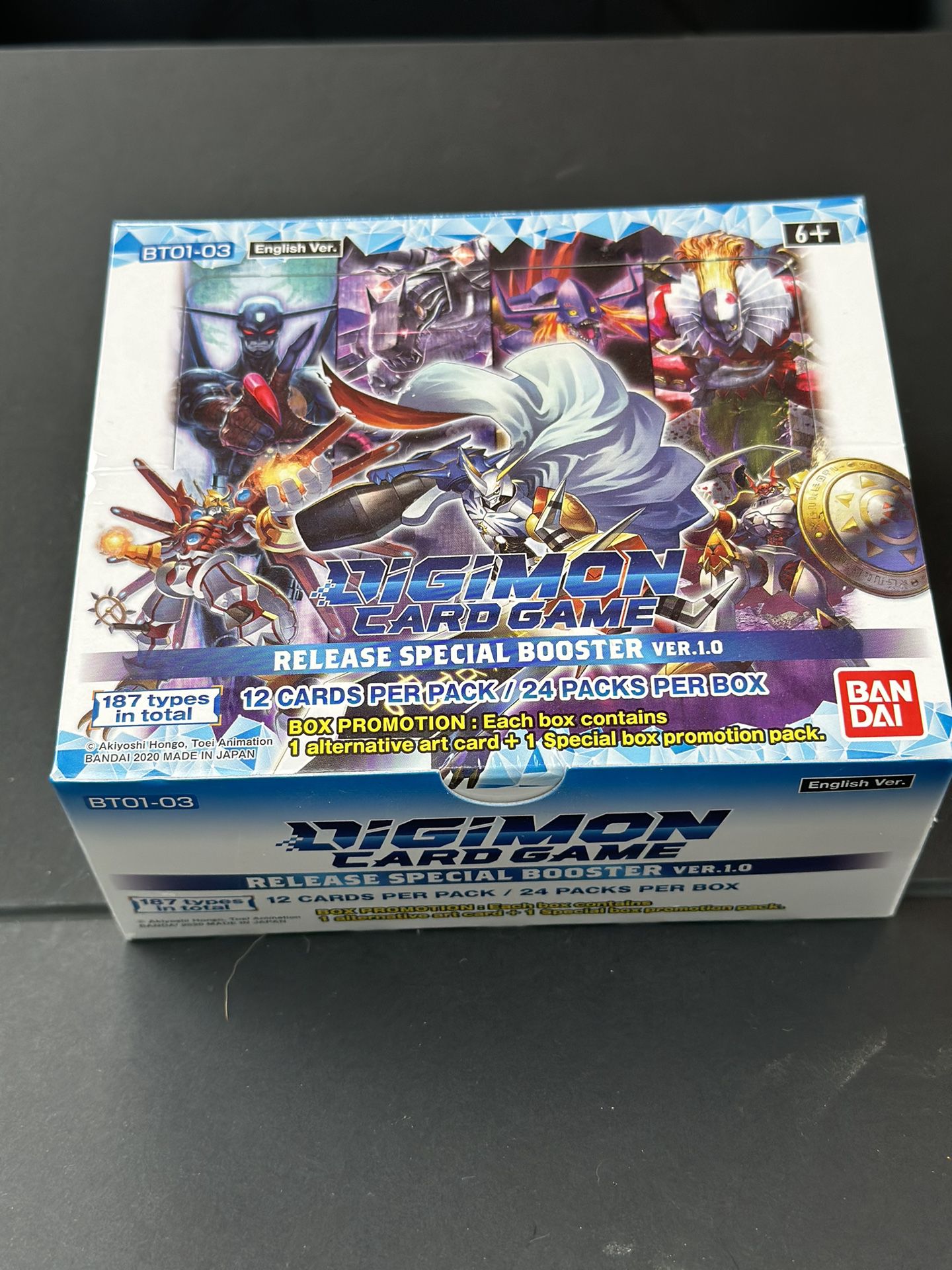 Digimon Card Game Booster Box Ver.1.0