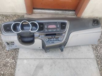 Kia optima dash board with ac climate control