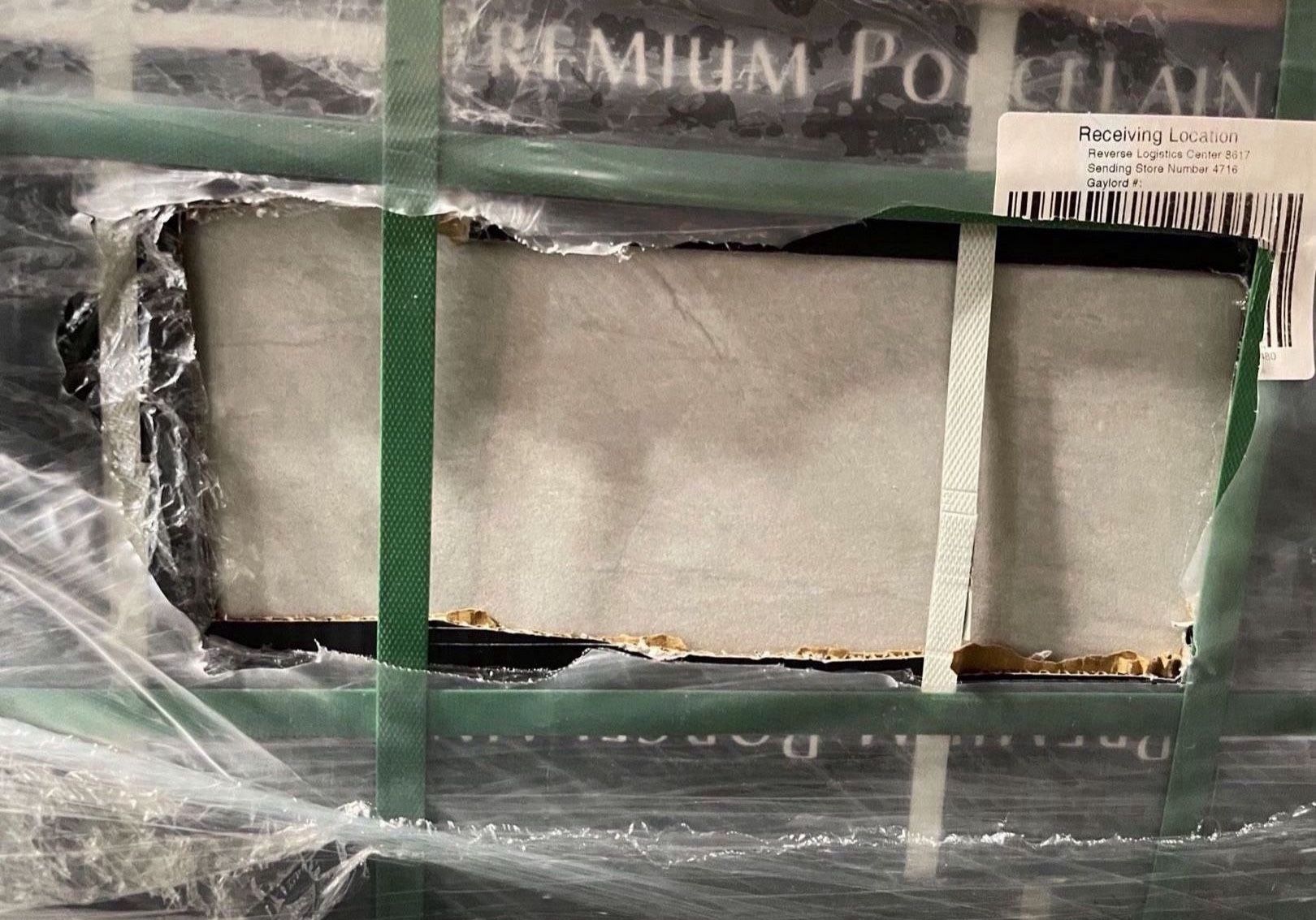 MSI Hillside Gray 12 x 24 Matte Porcelain Stone Look Floor