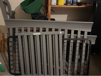 Gray Crib