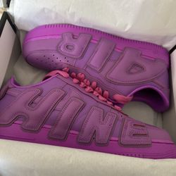 Cpfm Air Force 1’s Fuschia Pink Size 11 In Hand 