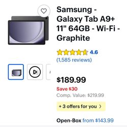 Samsung Galaxy Tablet NEW