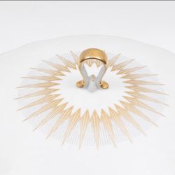 Bavaria Soup Tureen White Porcelain w/Gold Trim & Handle