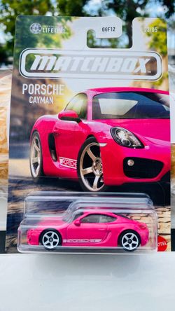 Match box Porsche Cayman pink