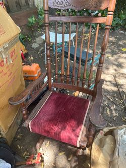 Antique rocking chair