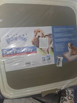 Dog pee pad tray