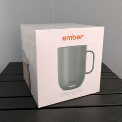 New Ember Mug 2 Temperature Control Smart Mug 14 oz Ceramic Stainless Steel for Hot Beverages