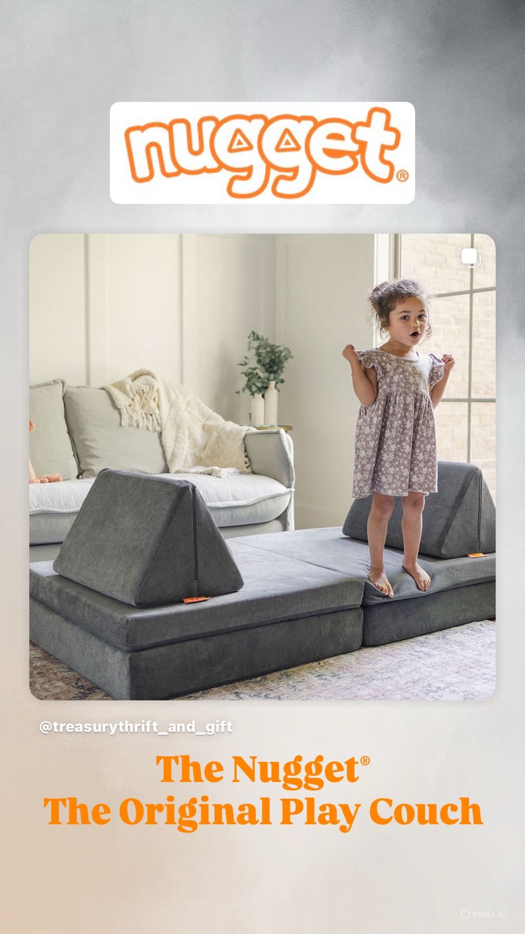The Nugget play couch sections! In clean condition! Call to reserve via remote payment💸