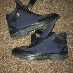 Vintage men’s Chanel Sneaker Size 44 Navy Blue 