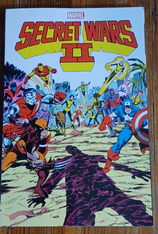 Marvel Civil War 2 Paperback Comic Book 2023 Iron Captain Wolverine