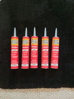 Liquid nails adhesive