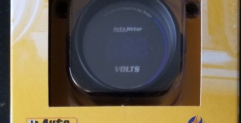 Autometer Cobalt Digital Voltmeter Gauge 6993