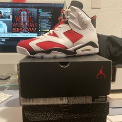 Carmine 6s Size 10.5