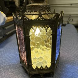 Gothic Antique Swag Lamp 