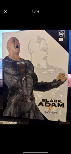 Black Addam Statue!! New In Box!!