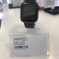 Apple Watch Series 7 41mm Stainless Steel GPS+CEL