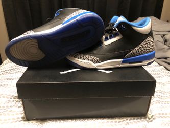 Jordan 3’s (Sport Blue)