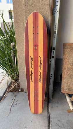 Robert August Longboard Skateboard Deck