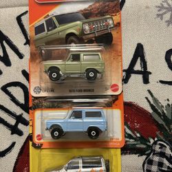 Ford Broncos 1970S & Bronco II Collectibles Toys 
