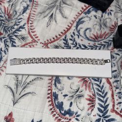 Moissanite Cuban Bracelet 