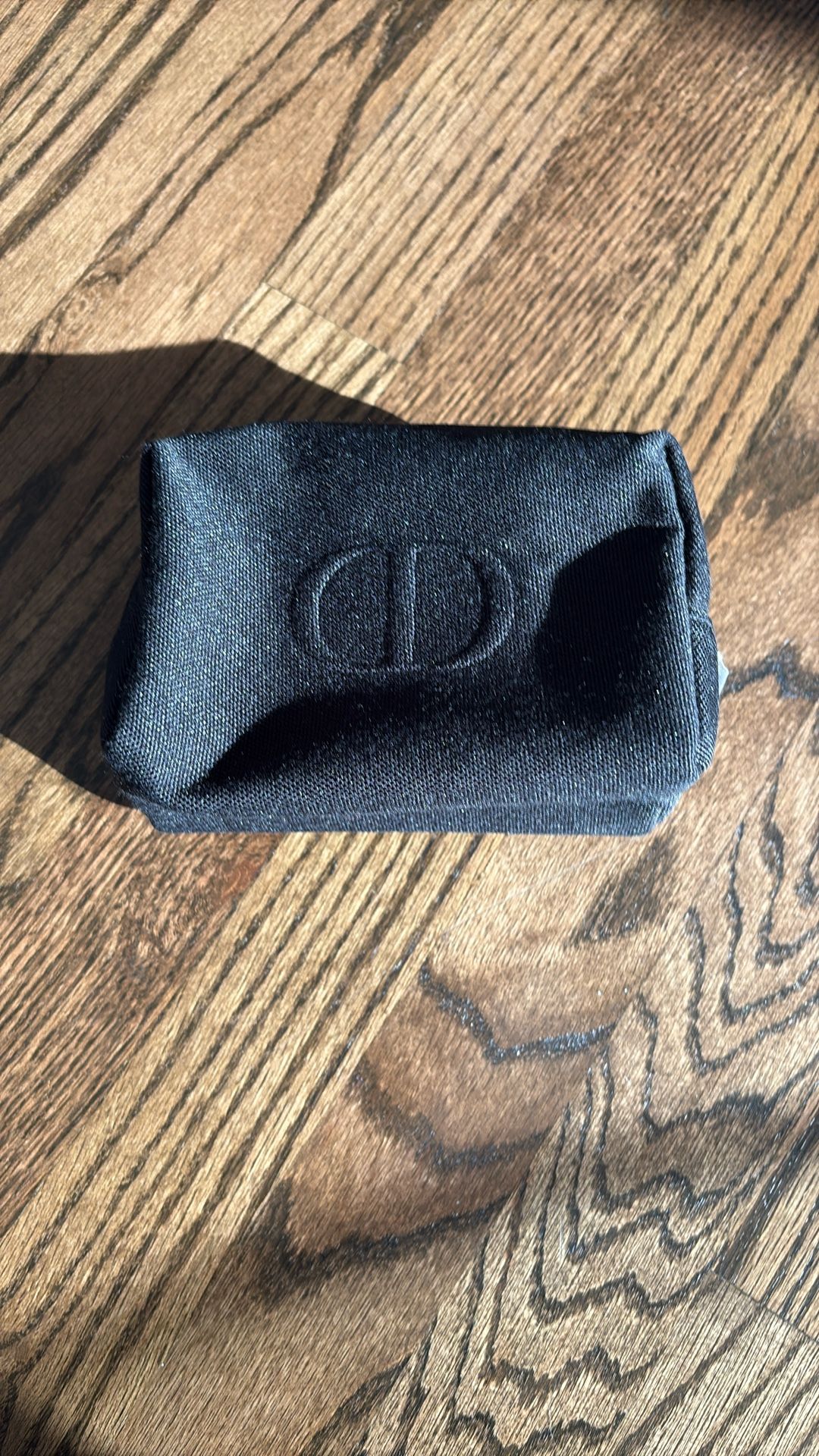DIOR Beauty Black Makeup Pouch, NEW