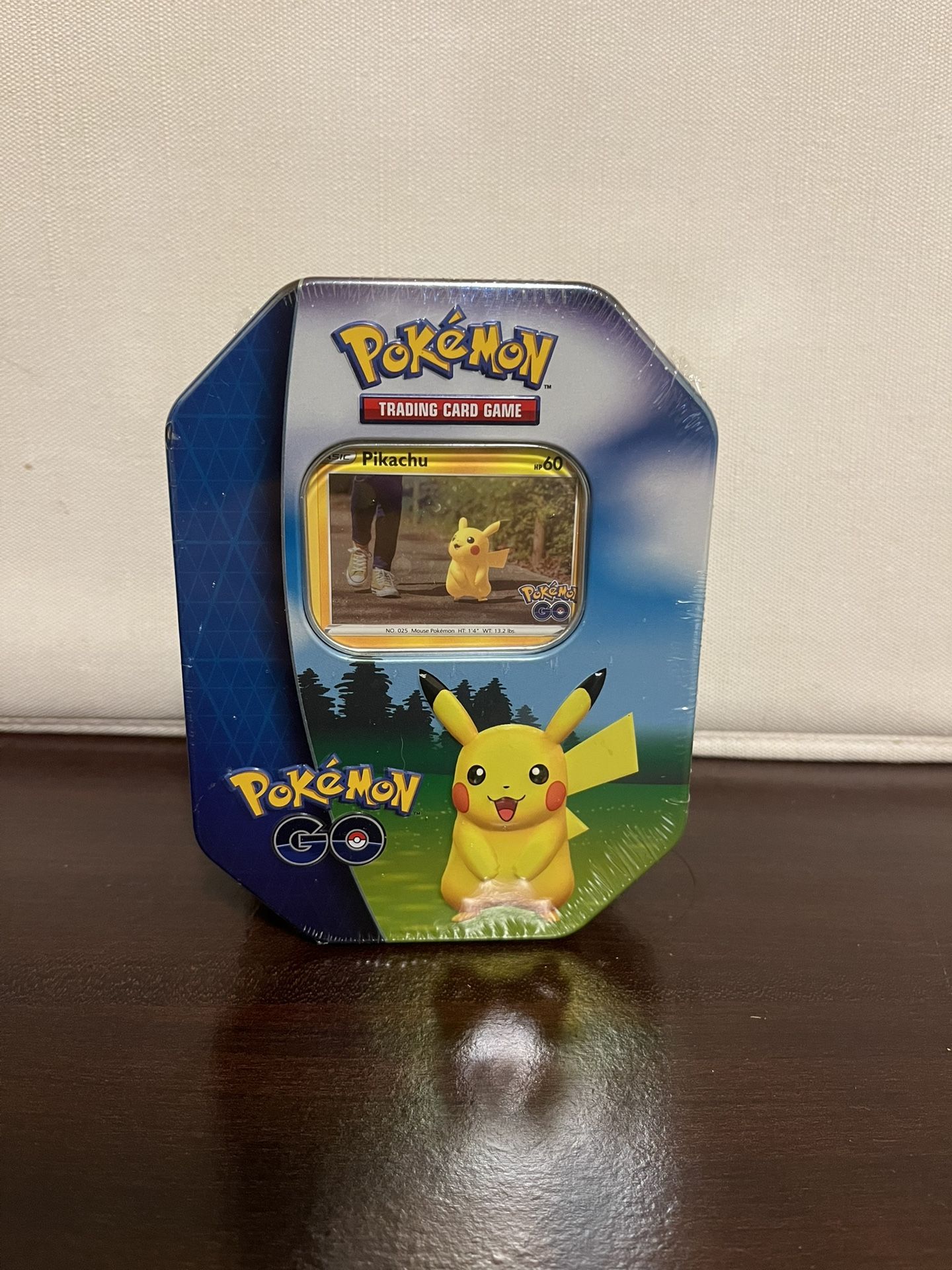 Pikachu Pokémon Go Tin