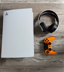 PS5 Disc Edition - Scuff reflex pro controller - Pulse 3D Headset