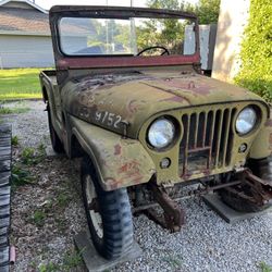 Jeep, Willys M38A1, 1952, $4,800.00