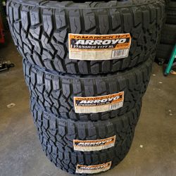 275 55 20 NEW ARROYO R T TIRES SILVERADO SUBURBAN AVALANCHE TAHOE SIERRA DENALI YUKON F150 