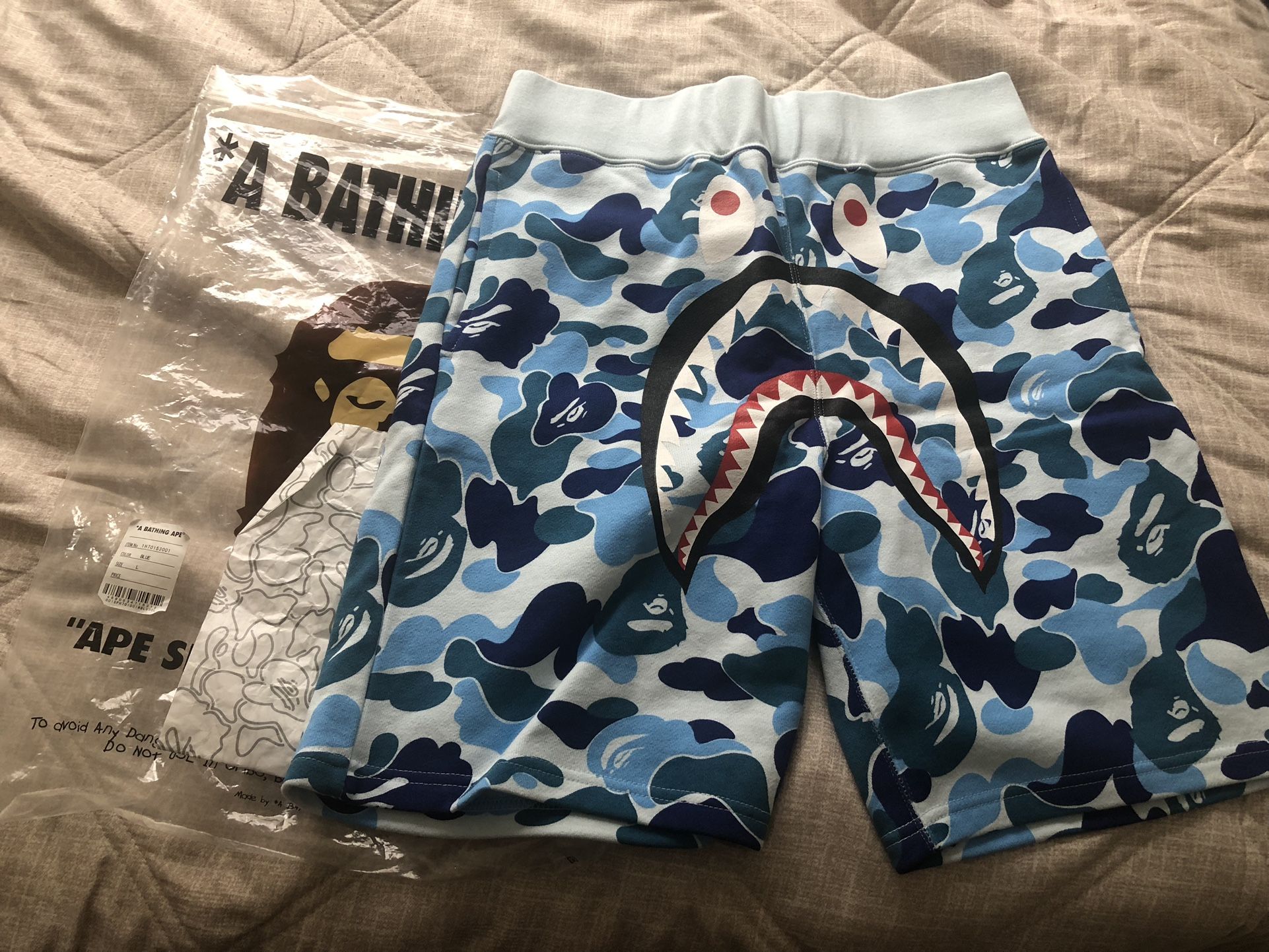 Bape Shark Shorts