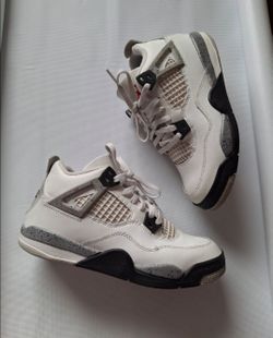 Air Jordan 4  Retro OG White Cement Sneakers