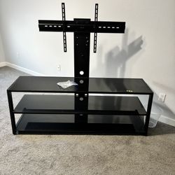 Moving Sell !Tv Stand With Tv Mount 